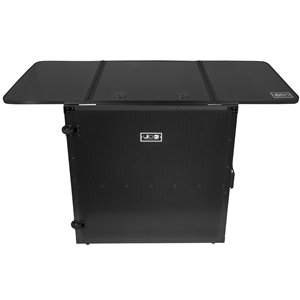 U91049BL2 - ULTIMATE FOLD OUT DJ TABLE BLACK PLUS (WHEELS)