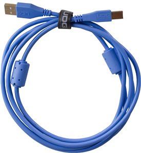 U95003LB - ULTIMATE AUDIO CABLE USB 2.0 A-B BLUE STRAIGHT 3M