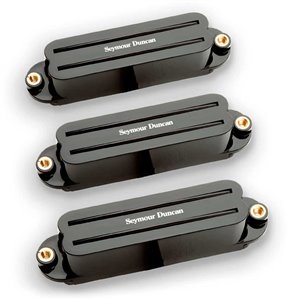 SET HOT RAILS STRAT BLACK