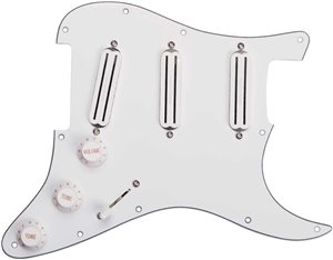 PICKGRD ASSY TRIPLE RAILS WHT