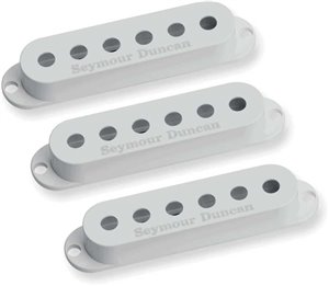 STRAT COVER WHITE SET (3) LOGO