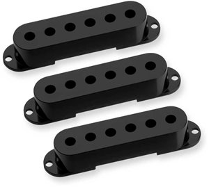 STRAT COVER BLACK SET (3) NO LOGO