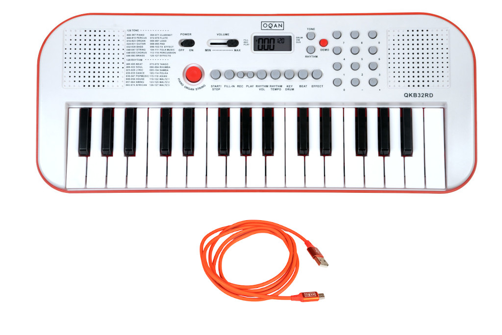 QKB32RD ROJO + CABLE USB