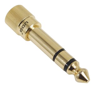 U94001 UDG ULTIMATE HEADPHONE JACK ADAPTER SCREW 3.5MM (1/8”) TO 6.35MM (1/4”)