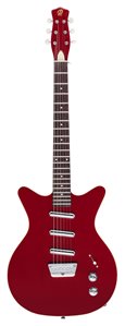 DANELECTRO 59 TRIPLE DIVINE RED