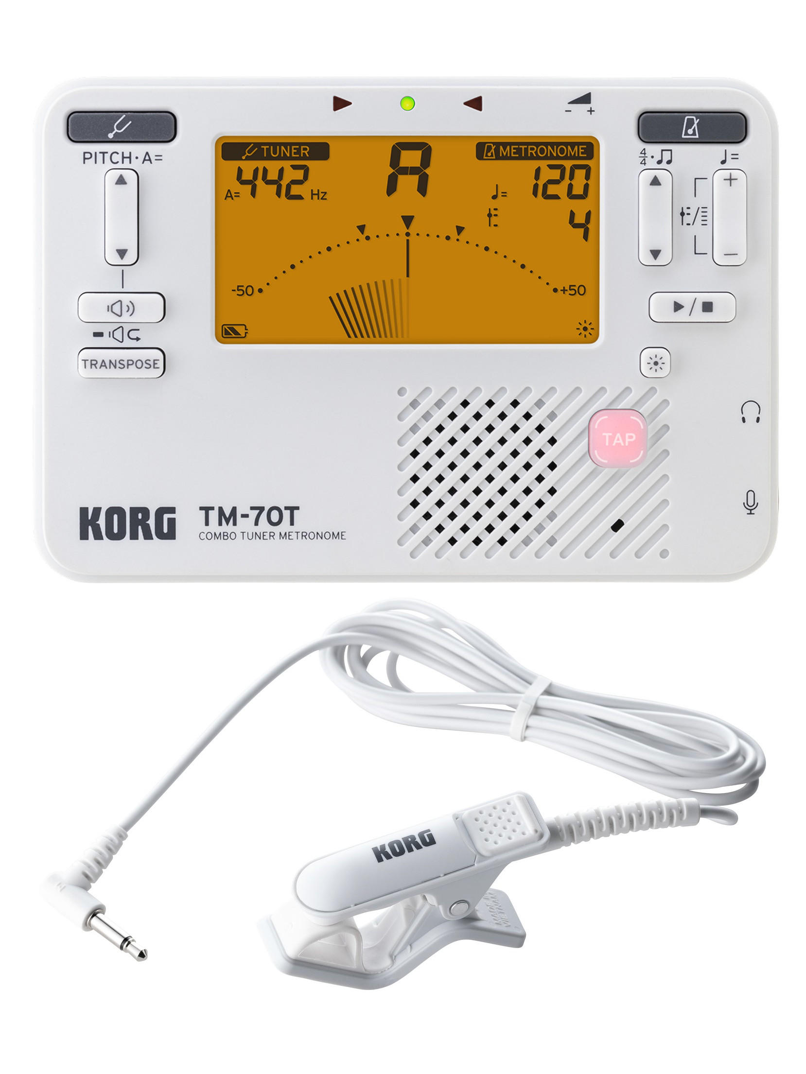 KORG TM-70C WH