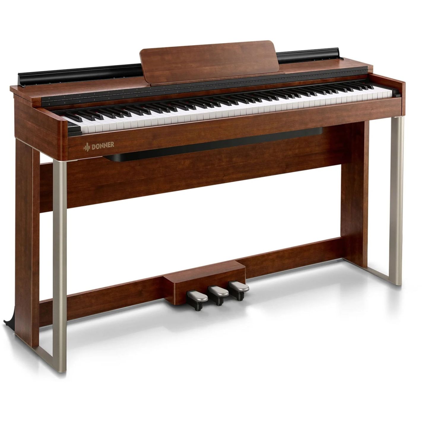 donner-ddp-200 Donner DDP-200, piano digital con soporte y tres pedales